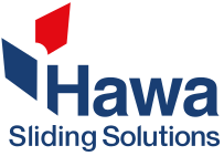 Hawa-Junior Guide track, for groove mounting, plastic,1300mm Length