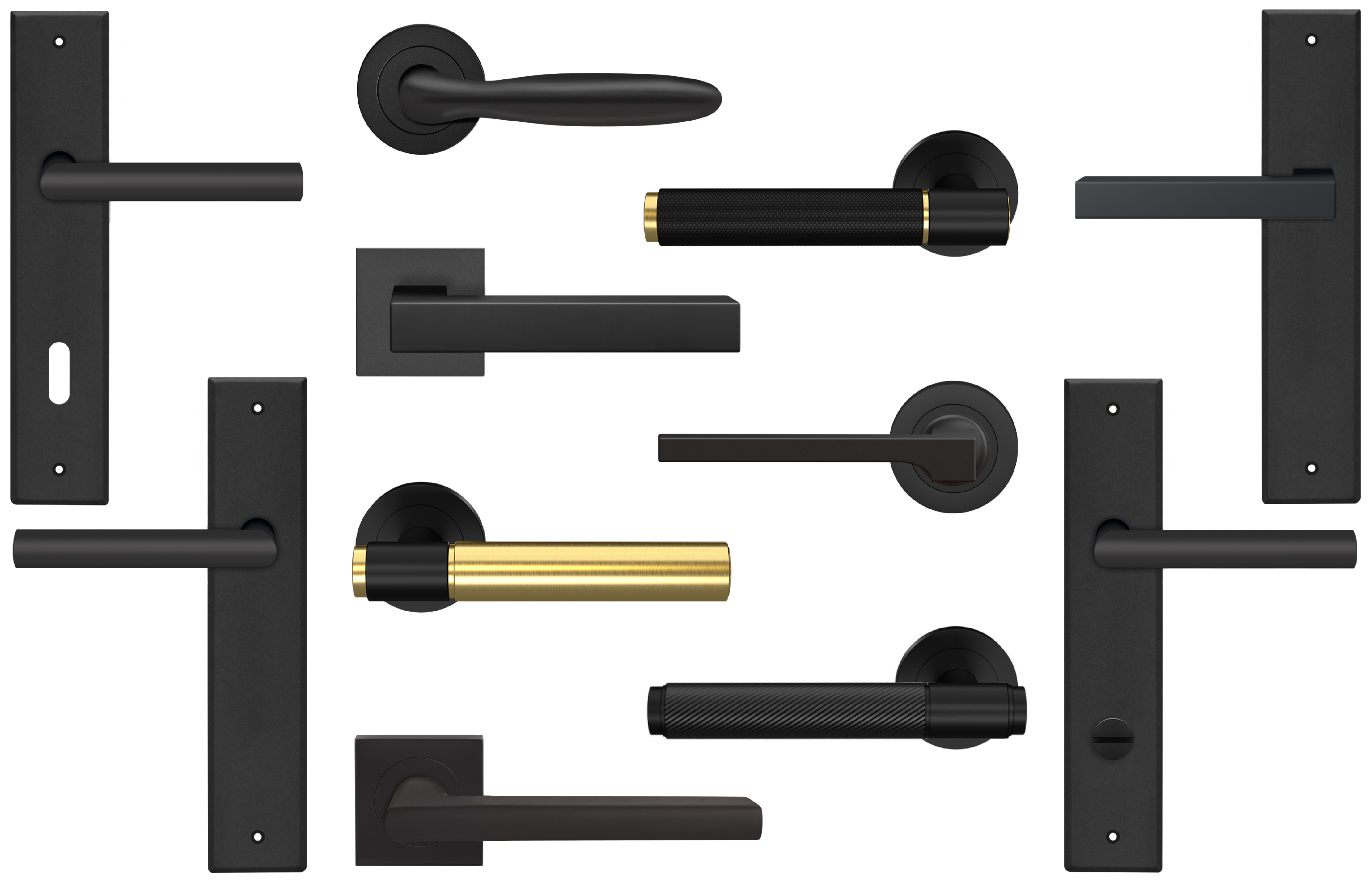 Black Door Handles