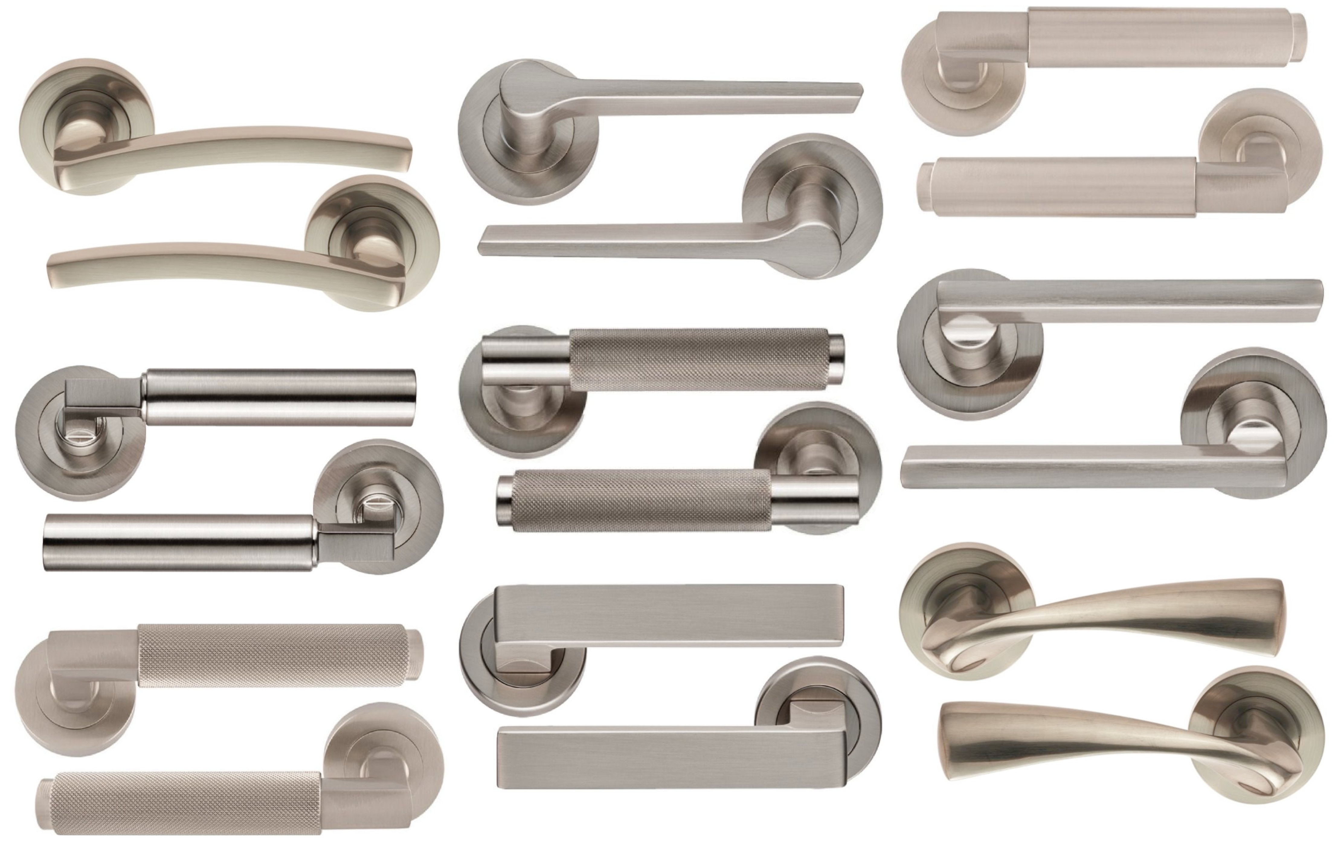 Nickel Door Handles