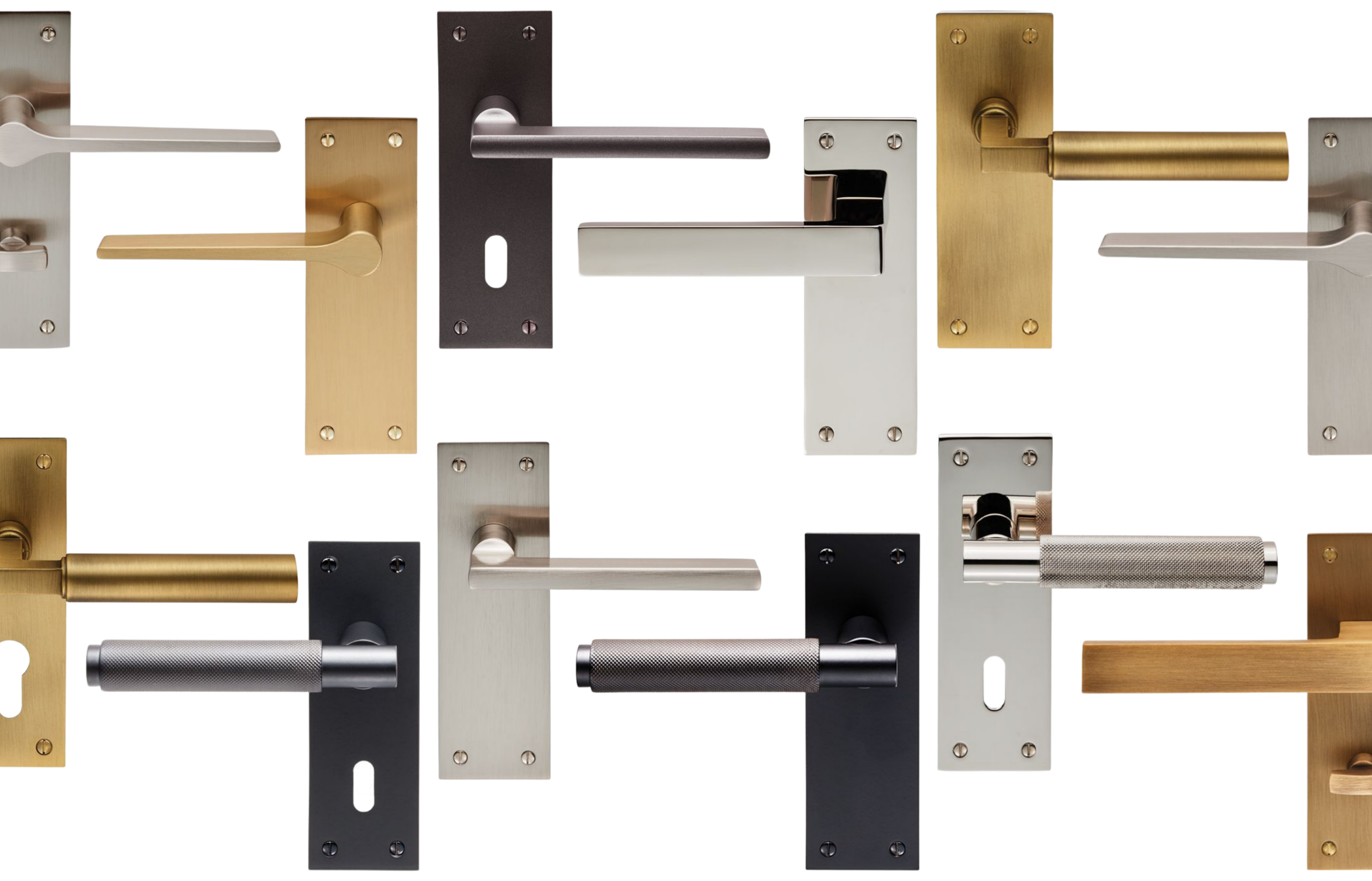 Door Handles on Backplate