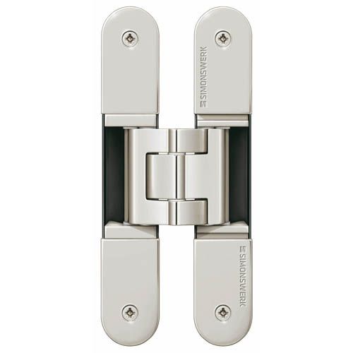 Simonswerk Tectus Te541 3D Fvz Adjustable Concealed Hinges Sw038 Polished Nickel