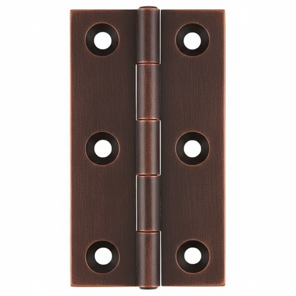 Simonswerk 0940 Solid Drawn Unwashered Brass Butt Hinges 50.8mm X 28.5mm C/W Screws Imitation Bronze