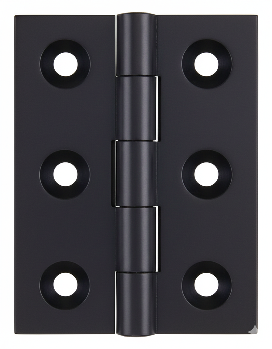 Simonswerk 0950 Solid Drawn Unwashered Brass Butt Hinges 50.8mm X 38mm C/W Screws Midnight