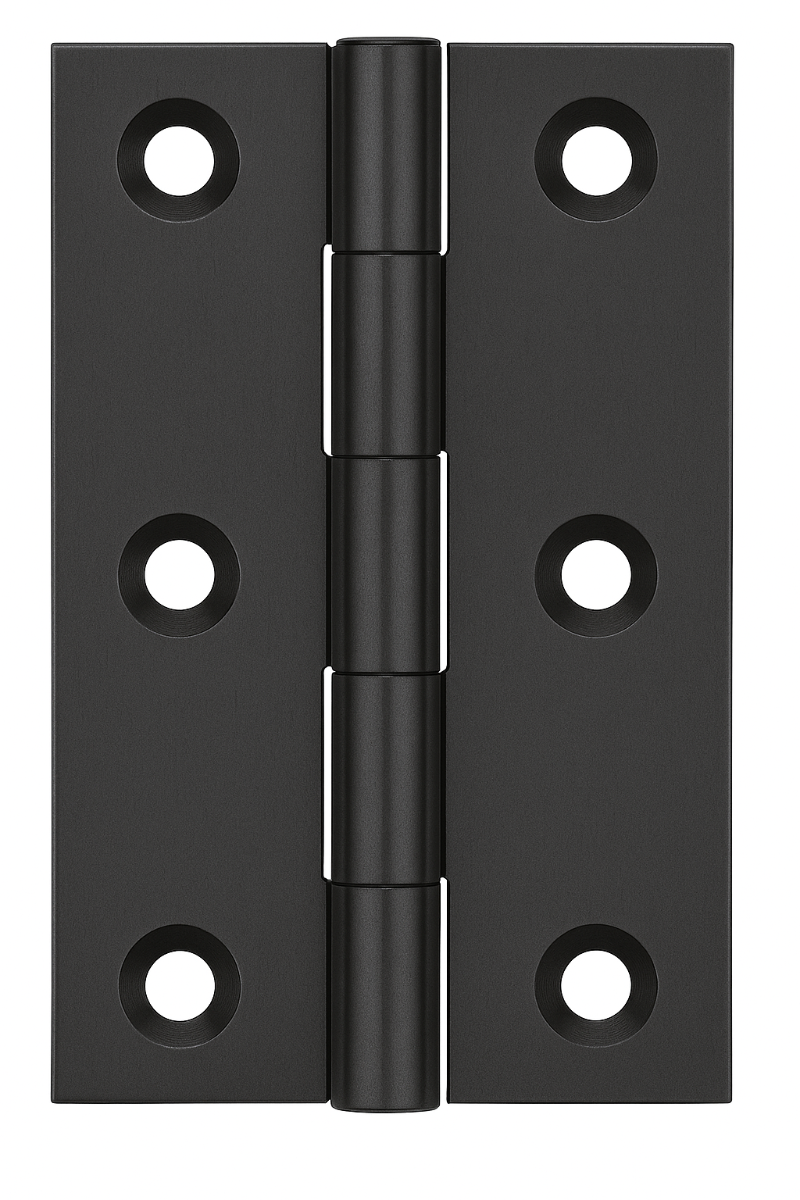 Simonswerk 0960 Solid Drawn Unwashered Brass Butt Hinges 63.5mm X 35mm C/W Screws Midnight