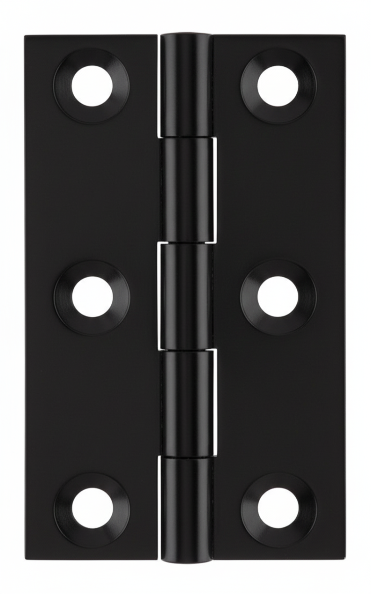 Simonswerk 0962 Solid Drawn Unwashered Brass Butt Hinges 63.5mm X 38mm C/W Screws Midnight
