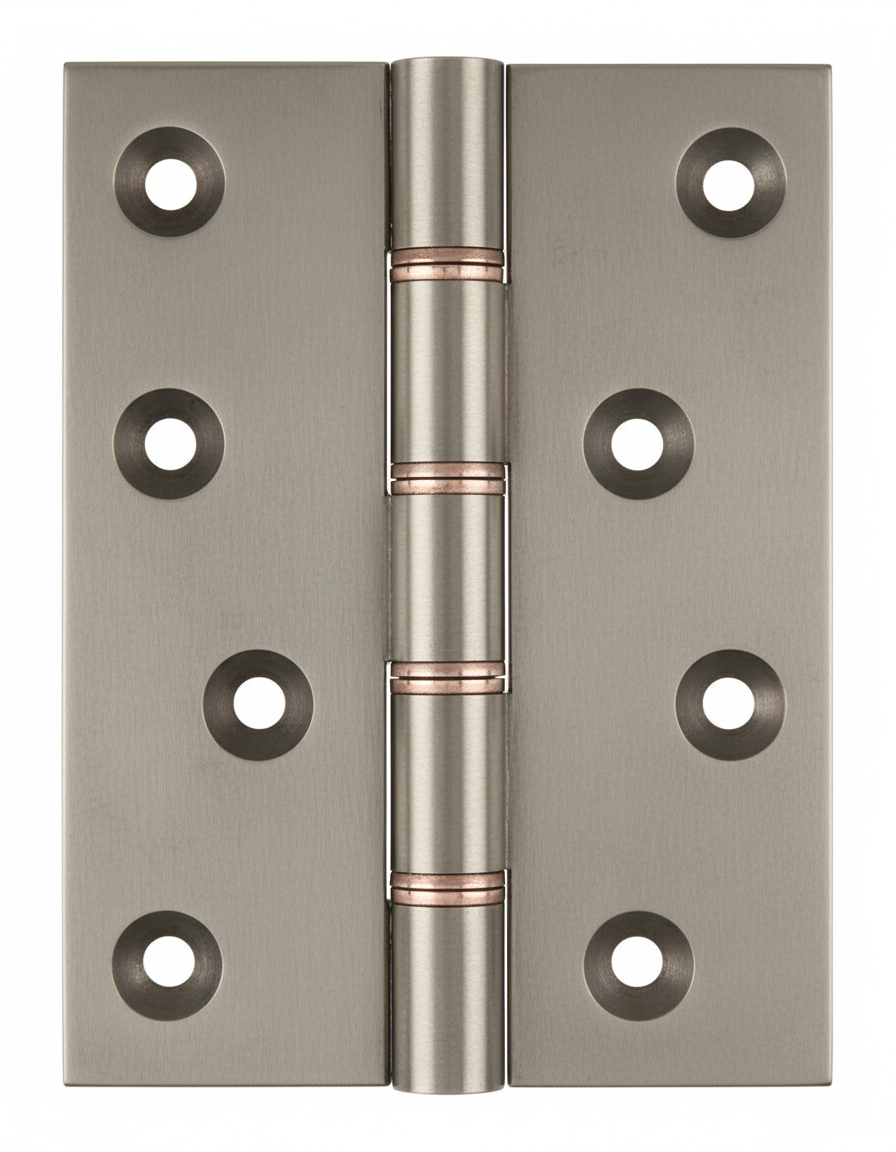 Simonswerk 1250 Double Phosphor Bronze Washered Brass Butt Hinge 100mmx 75mm c/w Screws Antique Nickel
