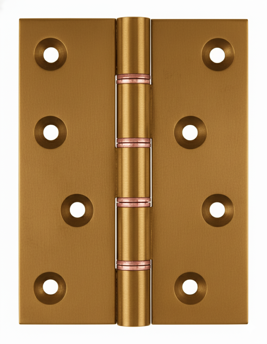 Simonswerk 1250 Double Phosphor Bronze Washered Brass Butt Hinge 100mmx 75mm c/w Screws Honeycombe