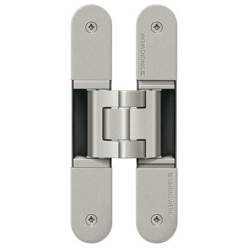 Simonswerk Tectus Te340 3D Fd30 Fire Rated Adjustable Concealed Hinges Sw125 F2 Matt Nickel