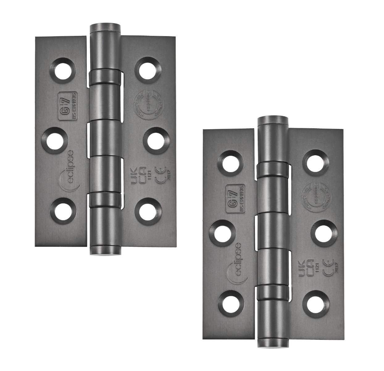 Eclipse Ball Bearing Hinge Grade 7 76x51x2mm DBZ 14852DBZ Dark Bronze