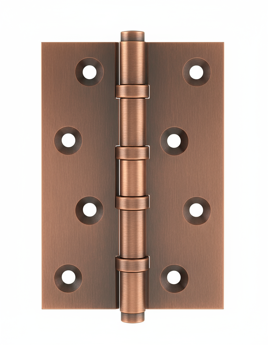Simonswerk 1540 Ball Race Brass Butt Hinges 100mm x 65mm c/w Screws Copper Bronze