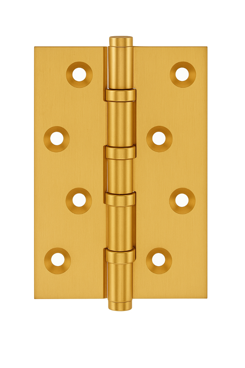 Simonswerk 1540 Ball Race Brass Butt Hinges 100mm x 65mm c/w Screws Honeycombe
