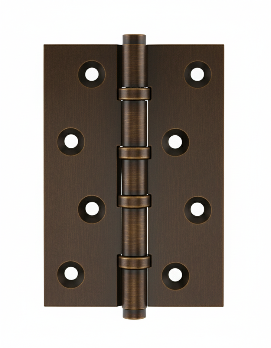 Simonswerk 1540 Ball Race Brass Butt Hinges 100mm x 65mm c/w Screws Imitation Bronze