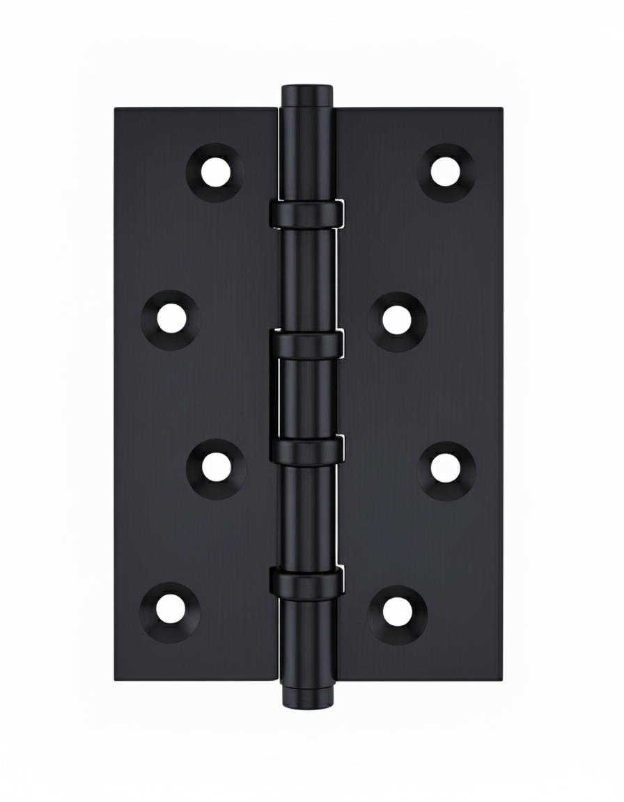 Simonswerk 1540 Ball Race Brass Butt Hinges 100mm x 65mm c/w Screws Midnight