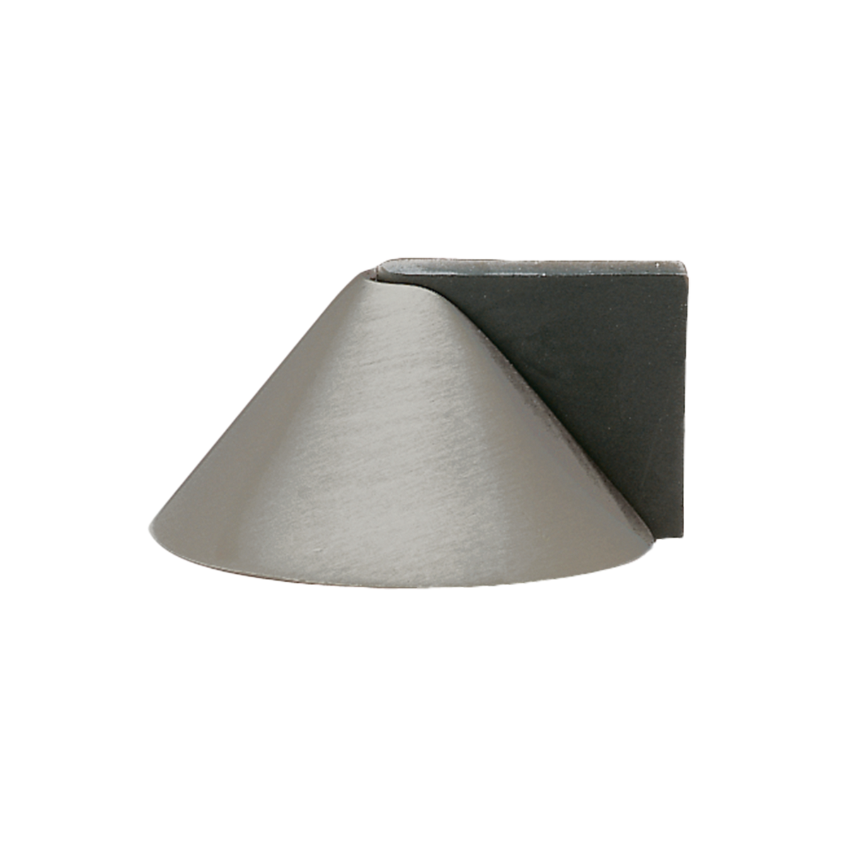 Karcher Design Z1923 door stop satin nickel 50 mm half-round