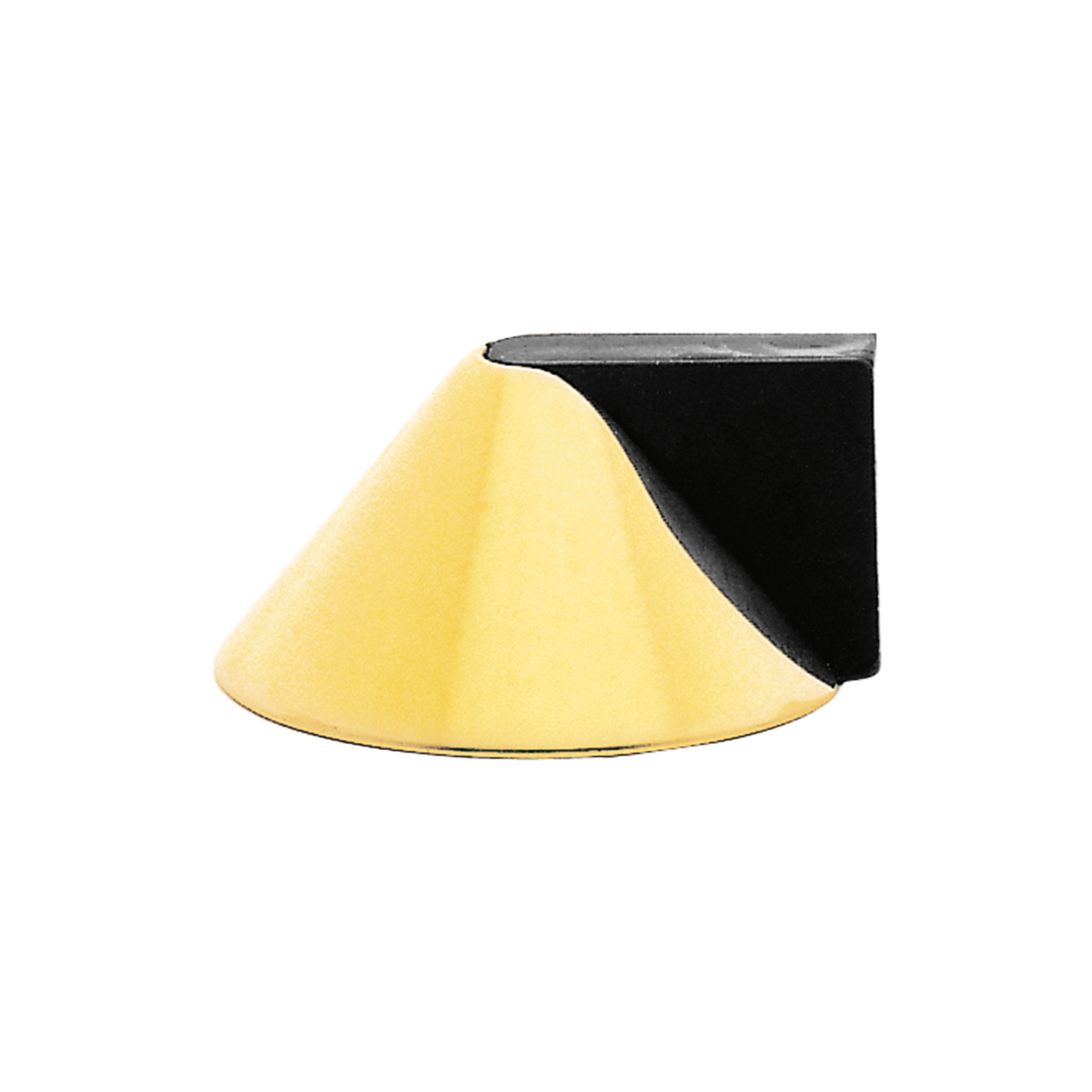 Karcher Design Z1923 door stop polished zirconium 50 mm half-round