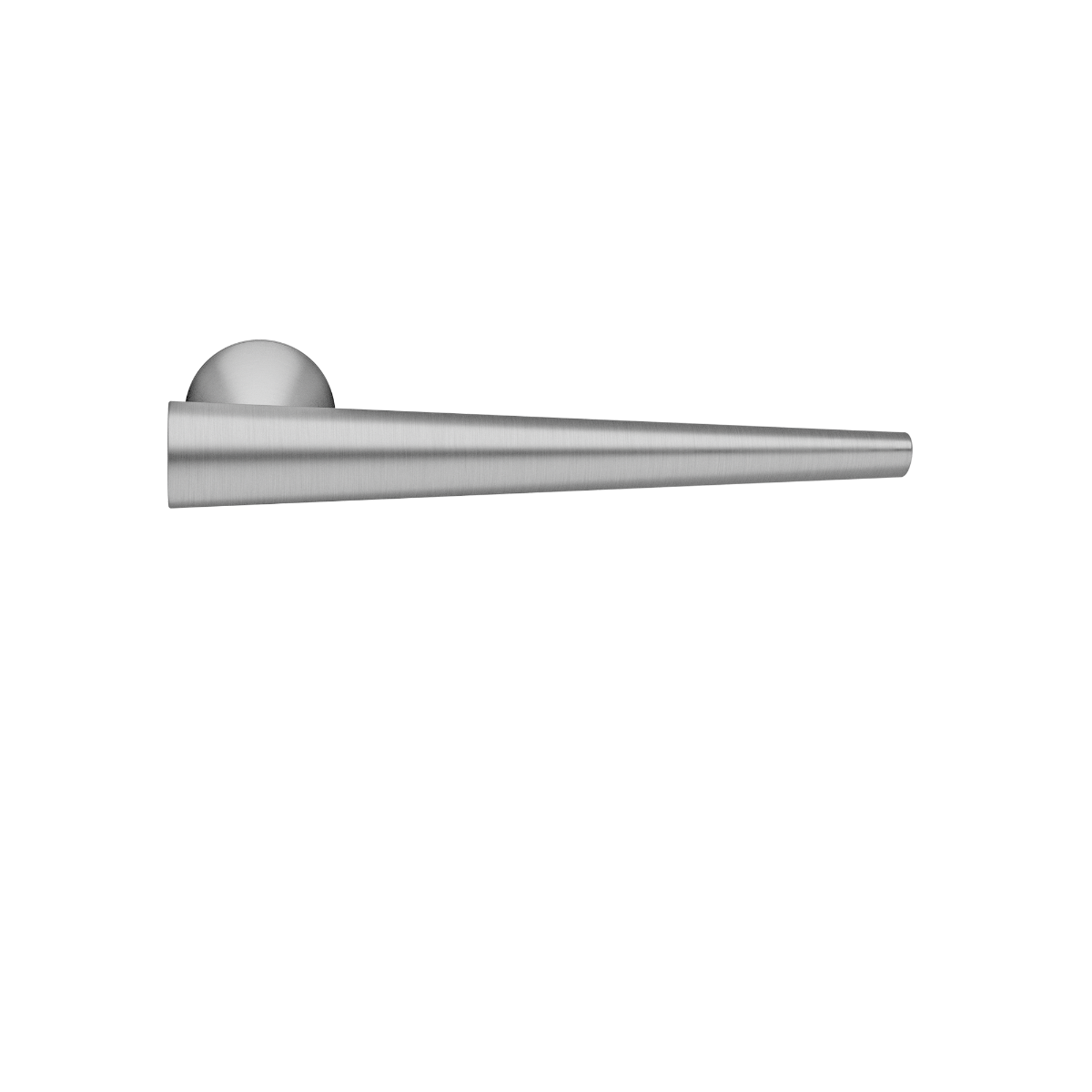 Karcher Design ER59M Brooklyn Door Handle on Round mini rose in satin stainless steel,