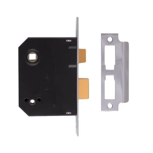 Union Bathroom Lock Chrome Finish 76mm Case J2294-CH-3.00