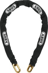 ABUS Chain 10KS110 Black Chain 10mm Link x 110cm long Hardened Steel with Sleeve Kettle 10KS Size 110mm