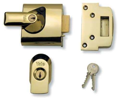 Yale X-Tec Double Sec.Bs3621 N/L Polished Brass B-XBS1-BLX-PB60