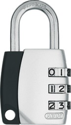 ABUS 155/30 B/EFSPP Std Shackle Combination Padlock 155 Size 30mm