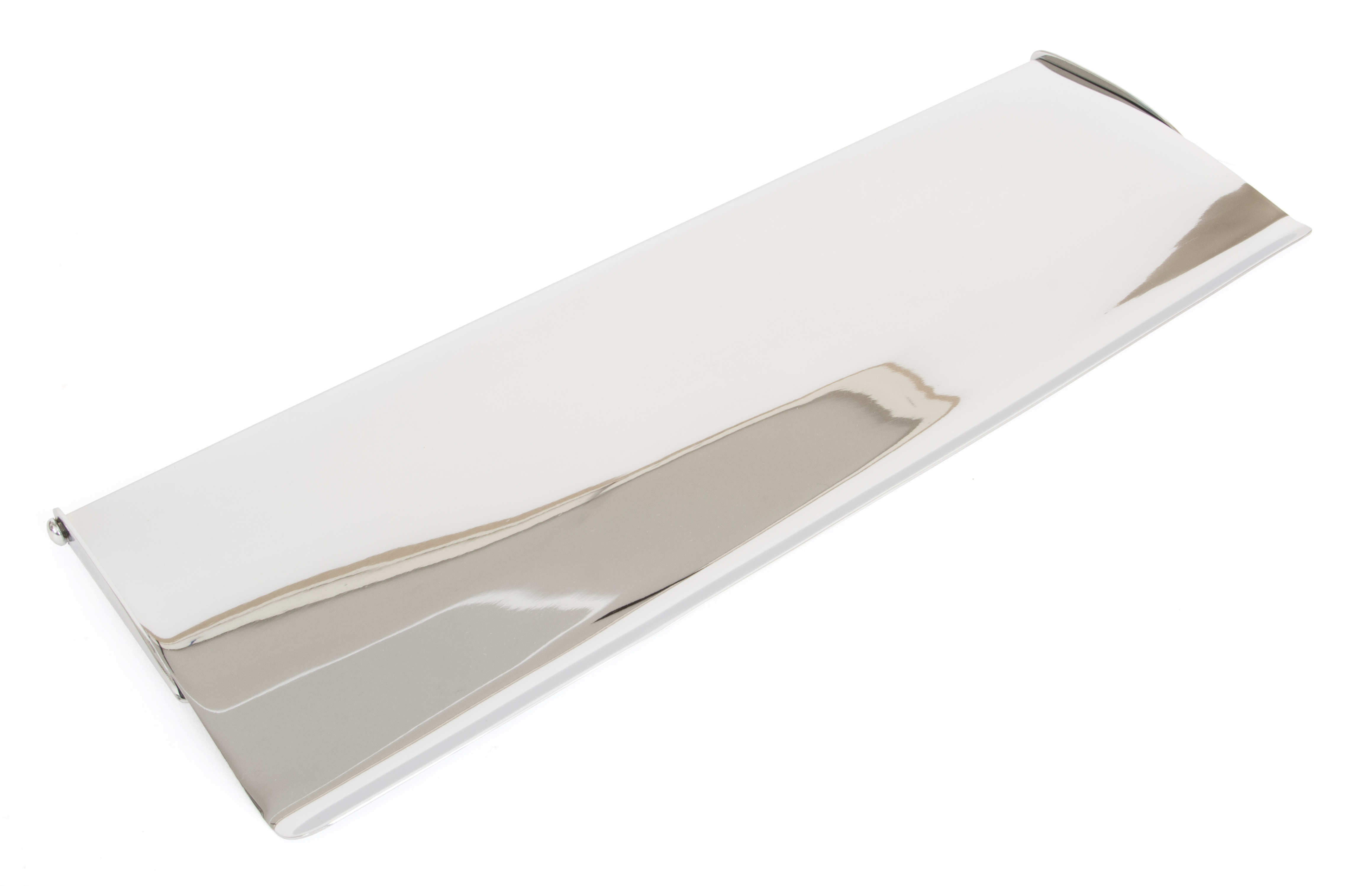 Polished Chrome Large Letter Plate Cover From The Anvil