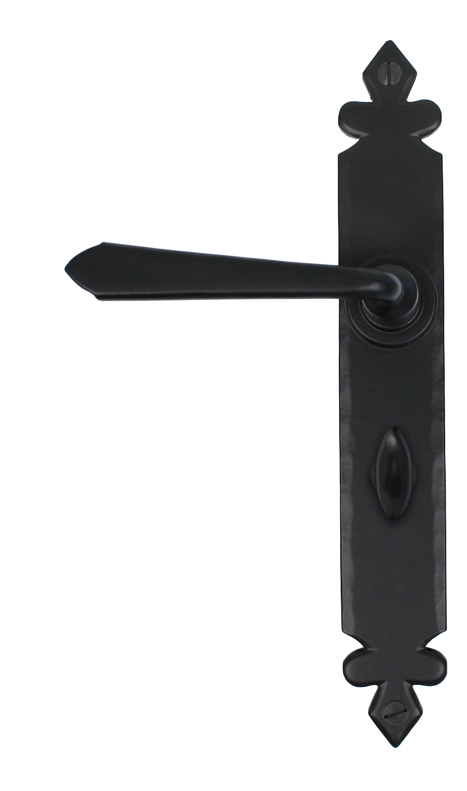 From The Anvil 33118 Black Cromwell Lever Bathroom Set