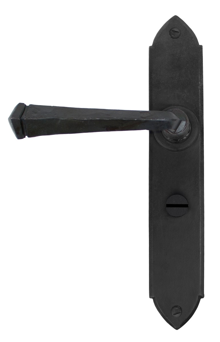 From The Anvil 33272 Beeswax Gothic Lever Bathroom Set