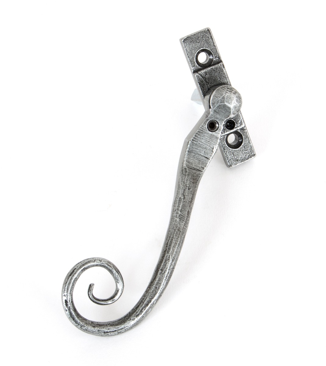 Pewter Large 16mm Monkeytail Espag Lh From The Anvil