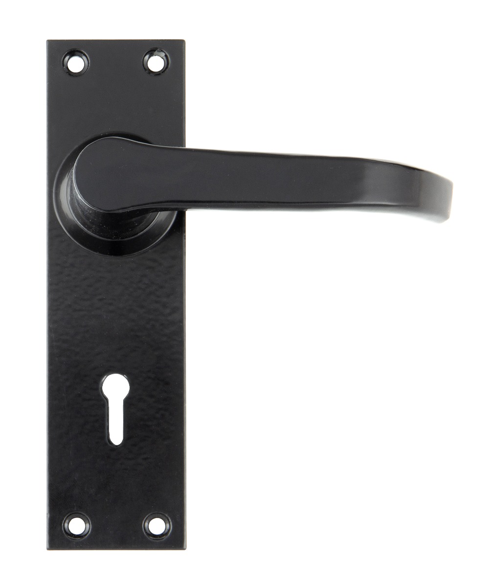 From The Anvil 33877 Black Deluxe Lever Lock Set