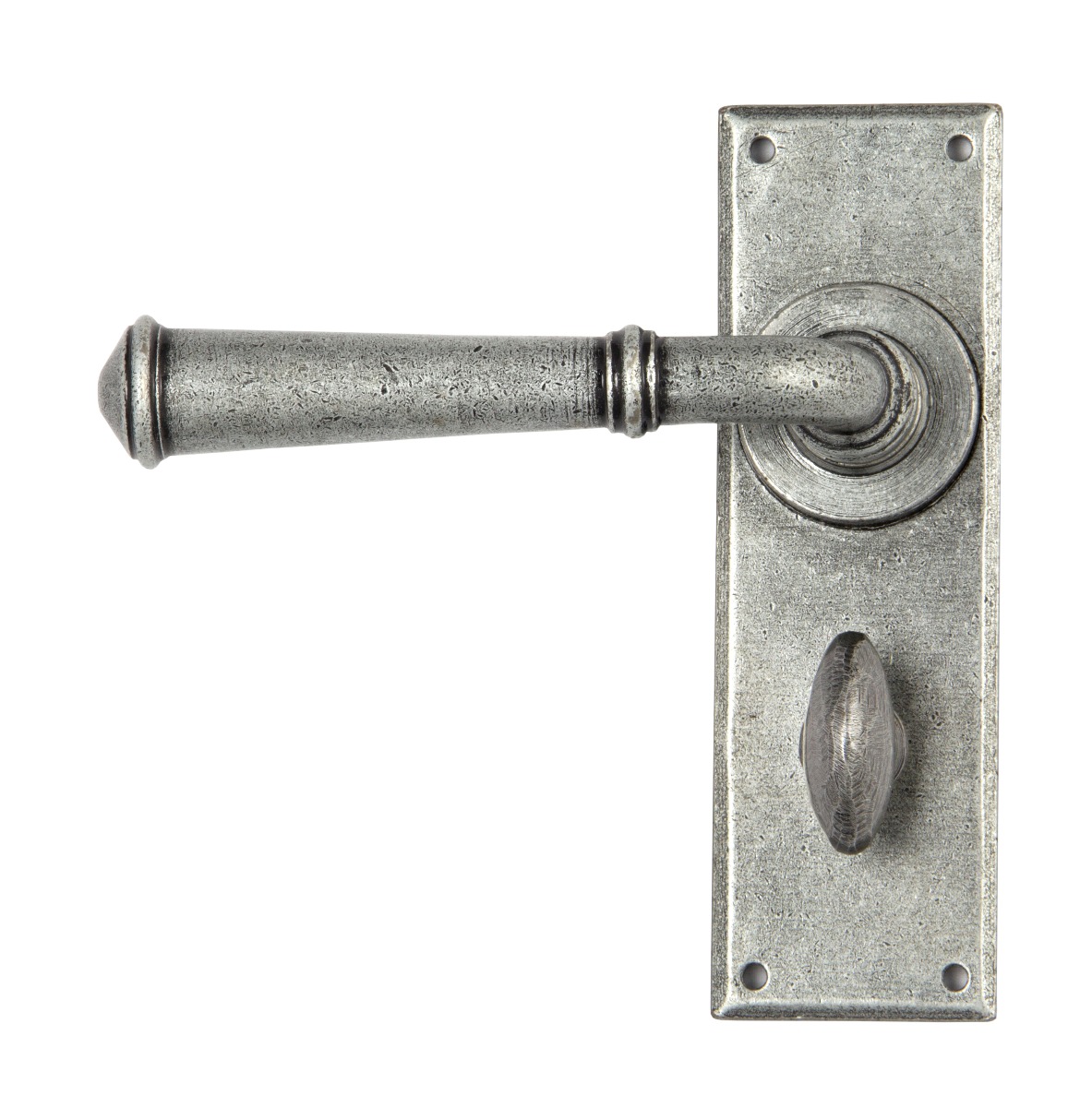 From The Anvil 45127 Pewter Regency Lever Bathroom Set