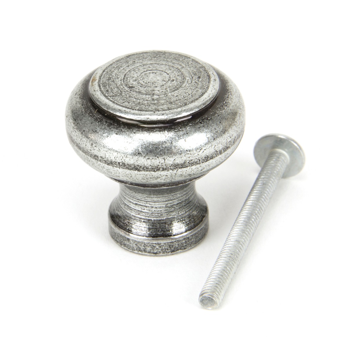 From The Anvil 45149 Pewter Regency Cabinet Knob - Small
