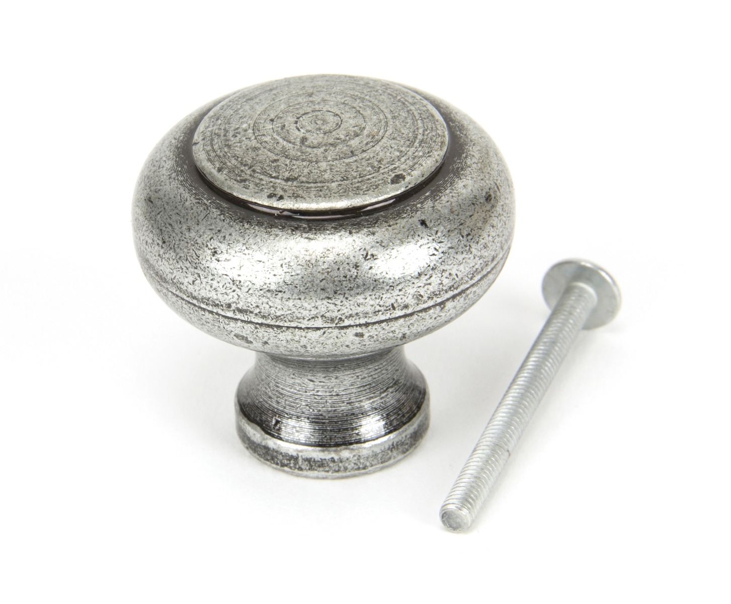 From The Anvil 45150 Pewter Regency Cabinet Knob - Large