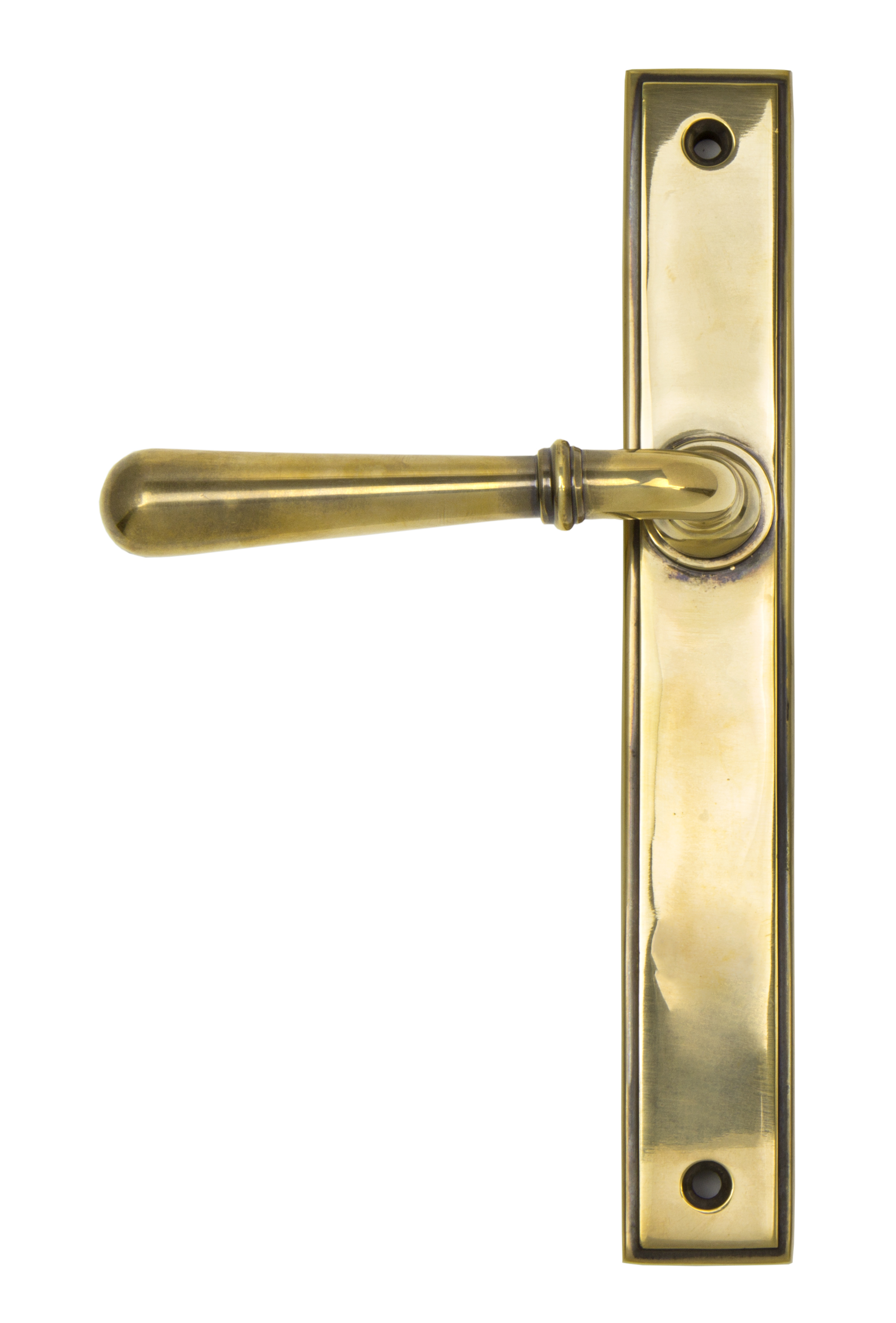 From The Anvil 45429 Aged Brass Newbury Slimline Lever Latch Set