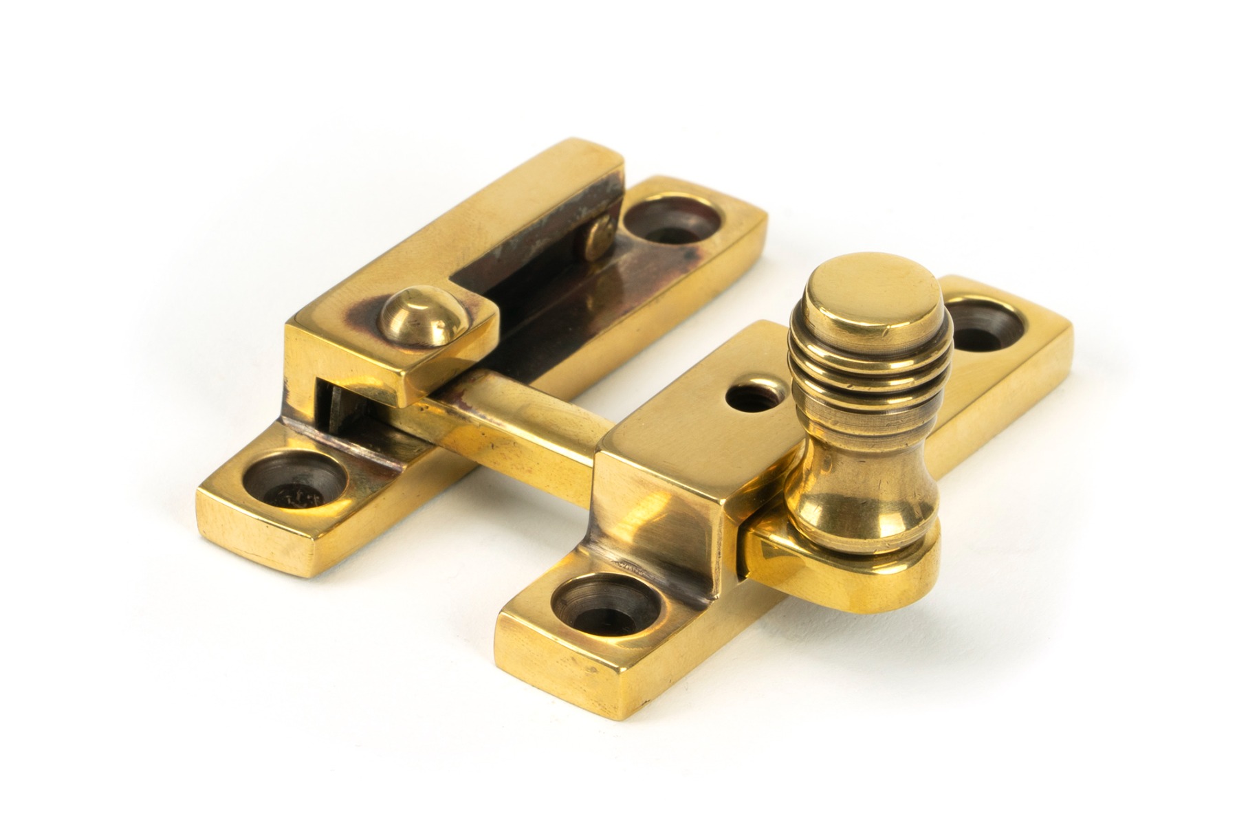 From The Anvil 45479 Aged Brass Prestbury Quadrant Fastener - Narrow Aged Brass