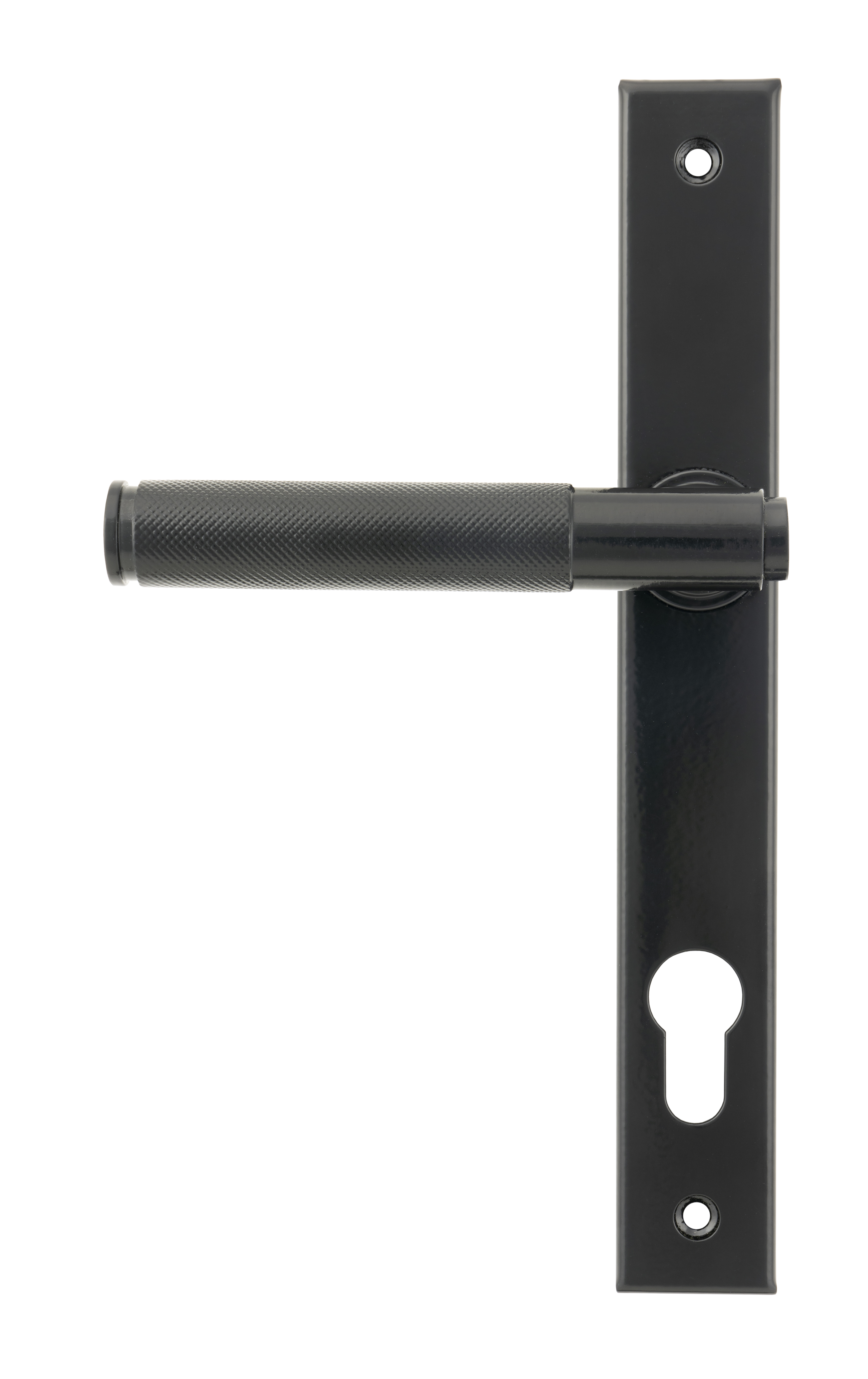 From The Anvil 45527 Black Brompton Slimline Lever Espag. Lock Set