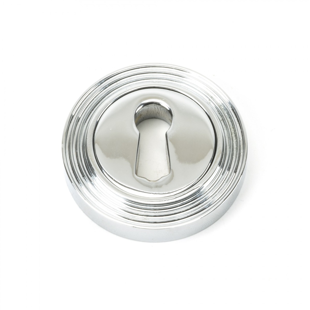 From The Anvil 45689 Polished Chrome Round Escutcheon (Beehive) Polished Chrome