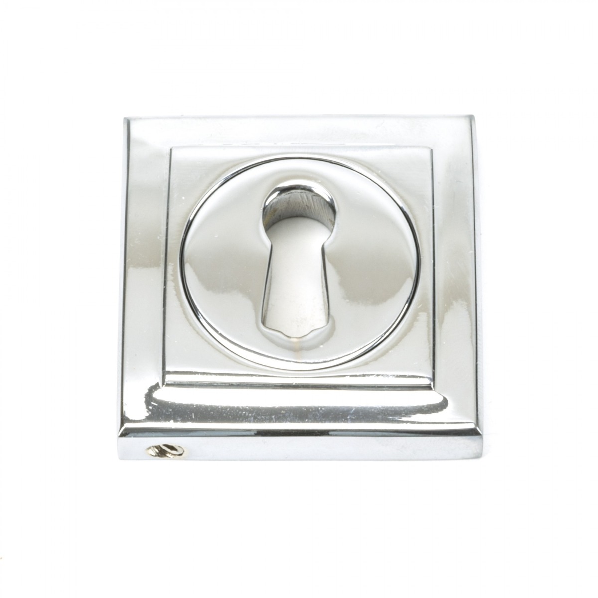 From The Anvil 45690 Polished Chrome Round Escutcheon (Square) Polished Chrome