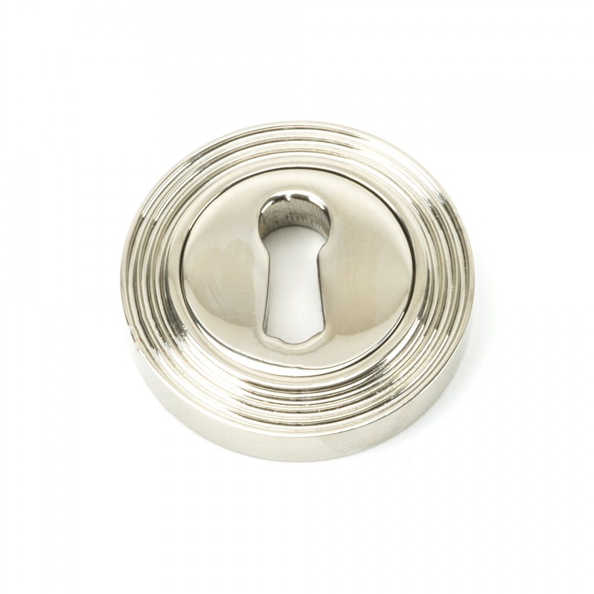From The Anvil 45693 Polished Nickel Round Escutcheon (Beehive) Polished Nickel