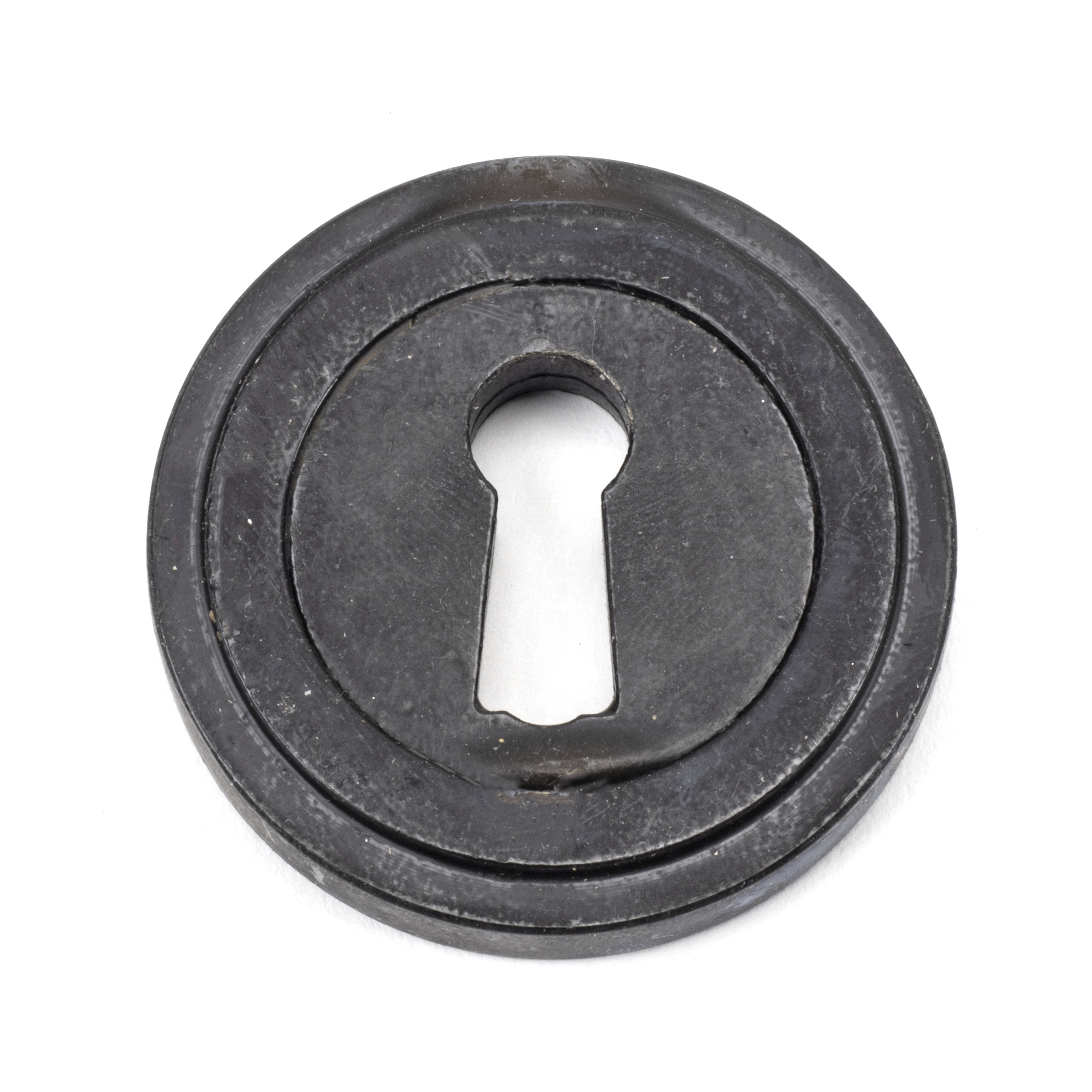 From The Anvil 45700 External Beeswax Round Escutcheon (Art Deco Rose)