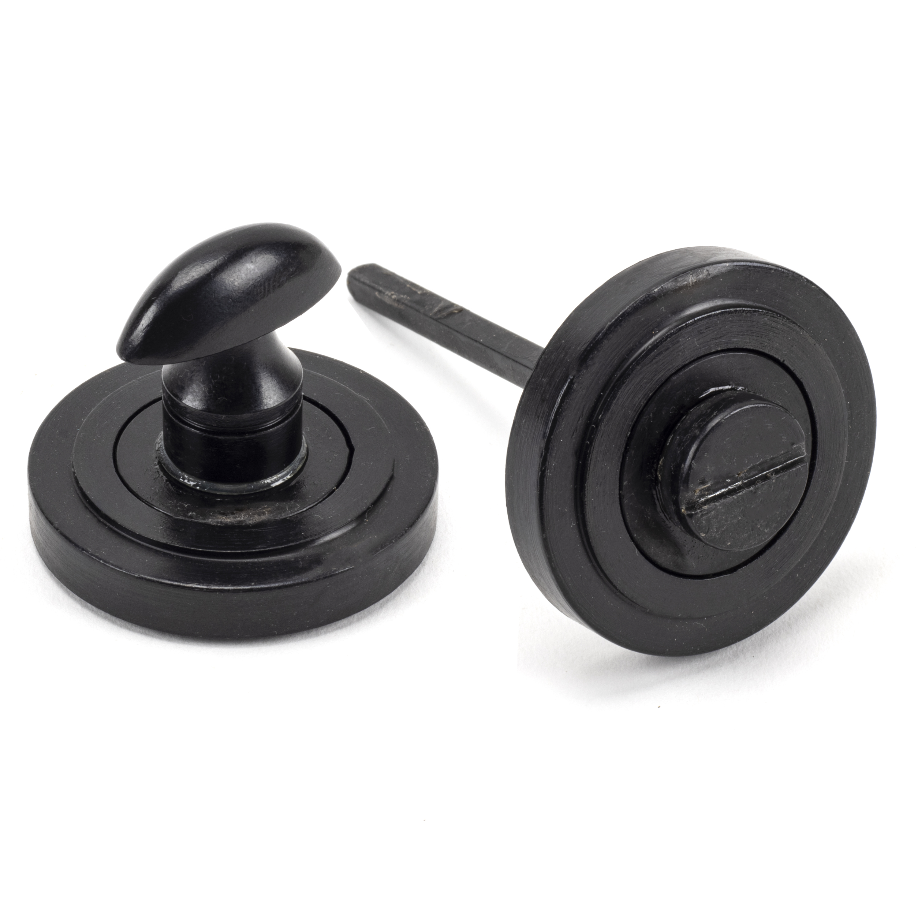 From The Anvil 45748 External Beeswax Round Thumbturn Set (Art Deco Rose)