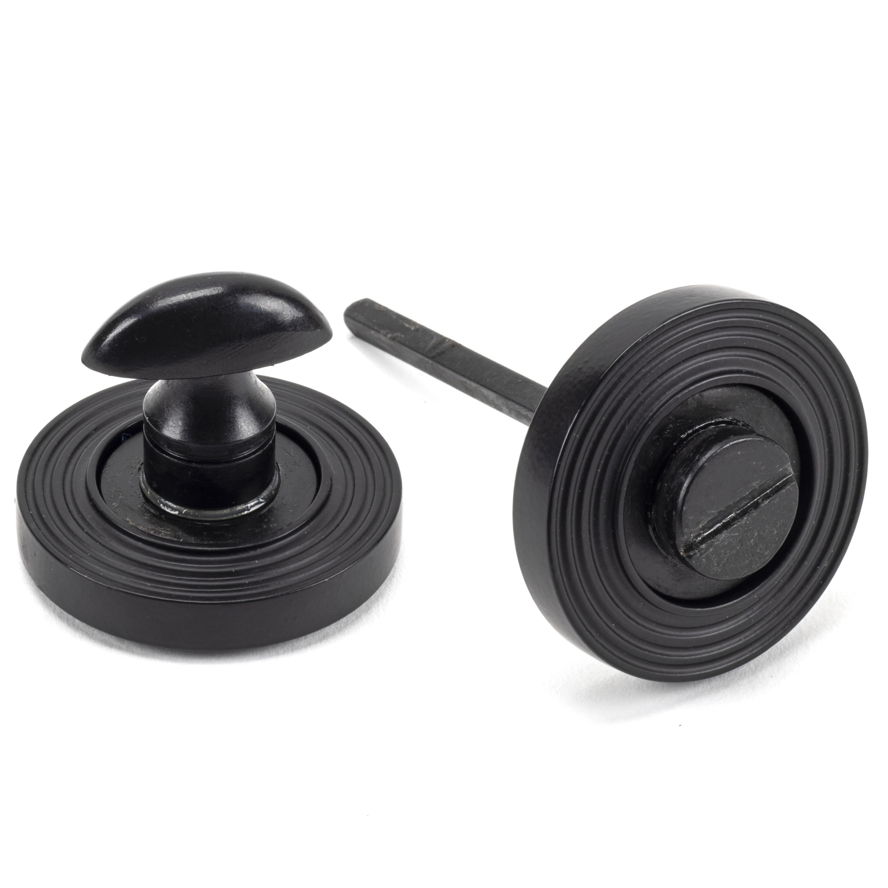 From The Anvil 45749 External Beeswax Round Thumbturn Set (Beehive Rose)