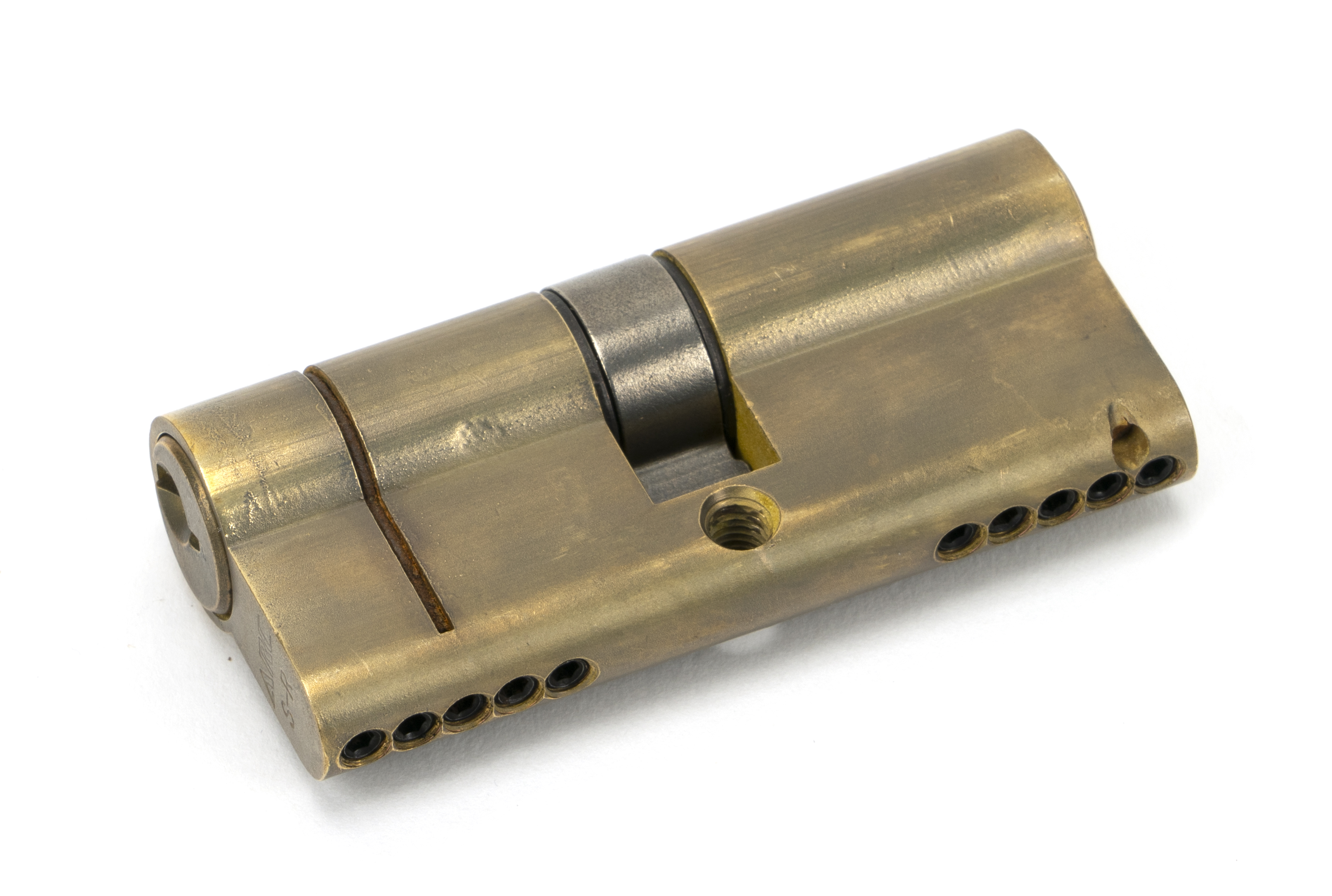 From The Anvil 45807 Aged Brass 35/35 5pin Euro Cylinder