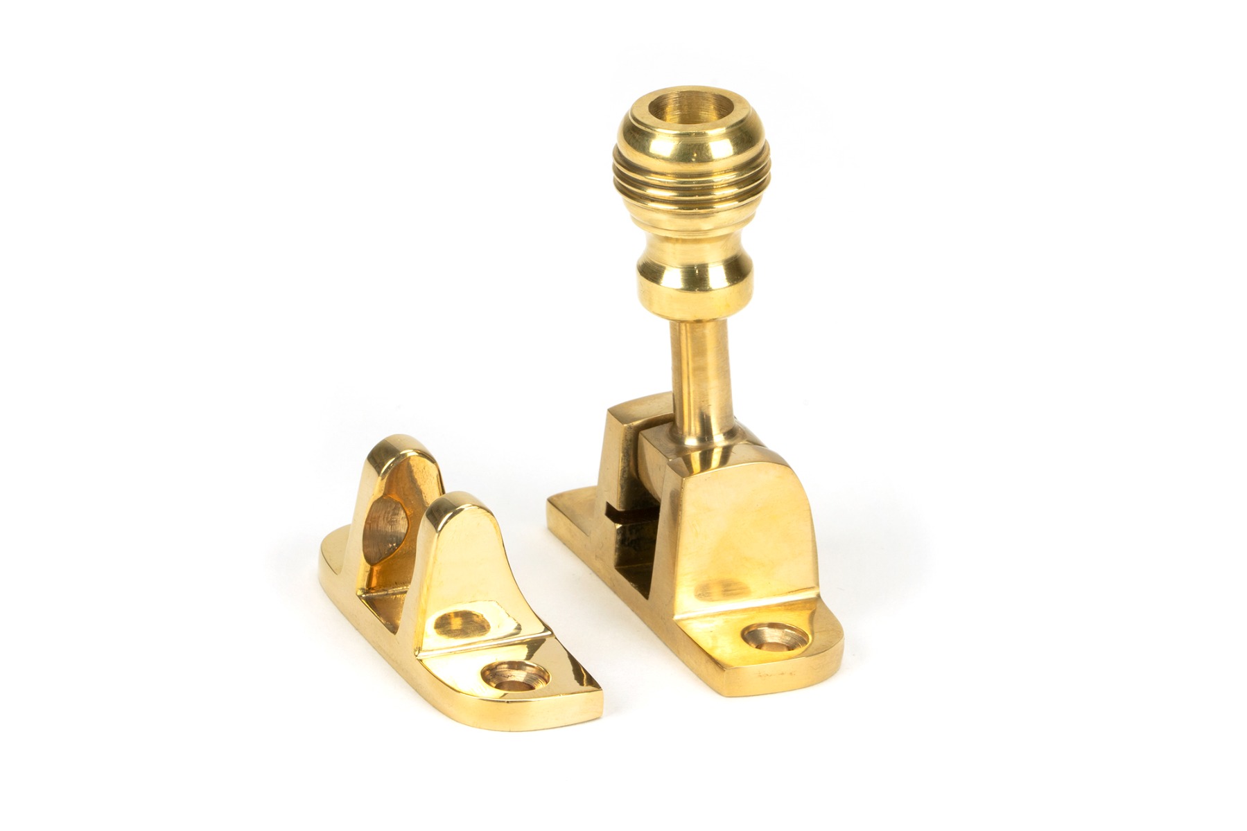 From The Anvil 45947 Polished Brass Prestbury Brighton Fastener (Radiused) Polished Brass