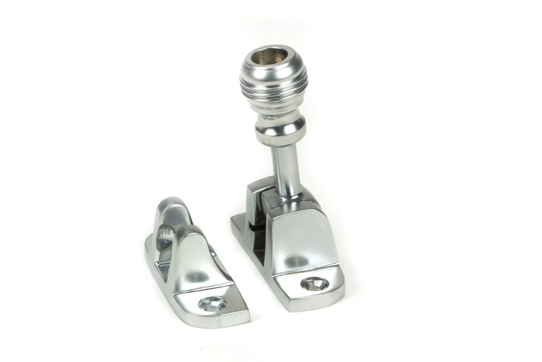 From The Anvil 45951 Satin Chrome Prestbury Brighton Fastener (Radiused) Satin Chrome