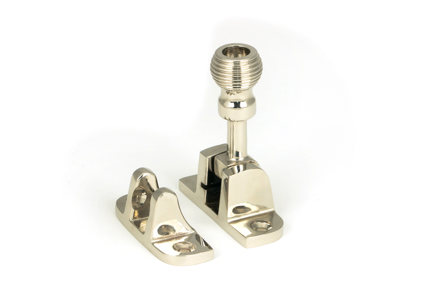 From The Anvil 45953 Polished Nickel Beehive Brighton Fastener (Radiused) Polished Nickel