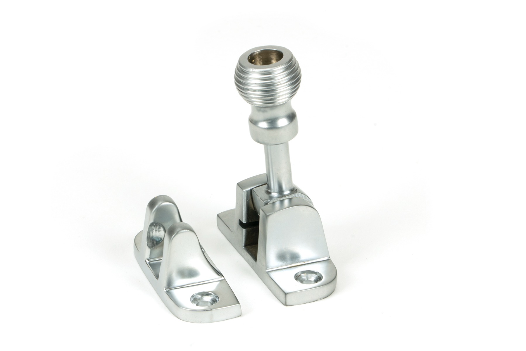 From The Anvil 45956 Satin Chrome Beehive Brighton Fastener (Radiused) Satin Chrome