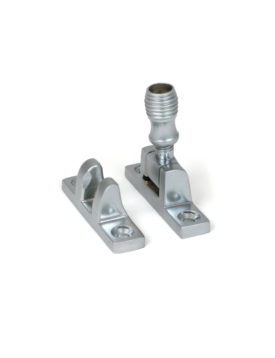 From the Anvil Satin Chrome Beehive Brighton Fastener - Narrow Square 45976