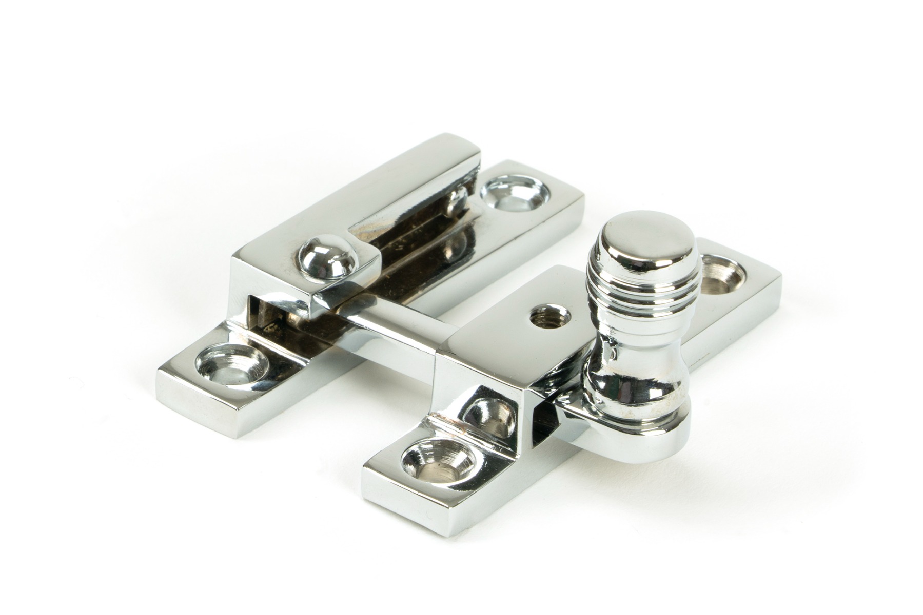 From The Anvil 45989 Polished Chrome Prestbury Quadrant Fastener - Narrow Polished Chrome
