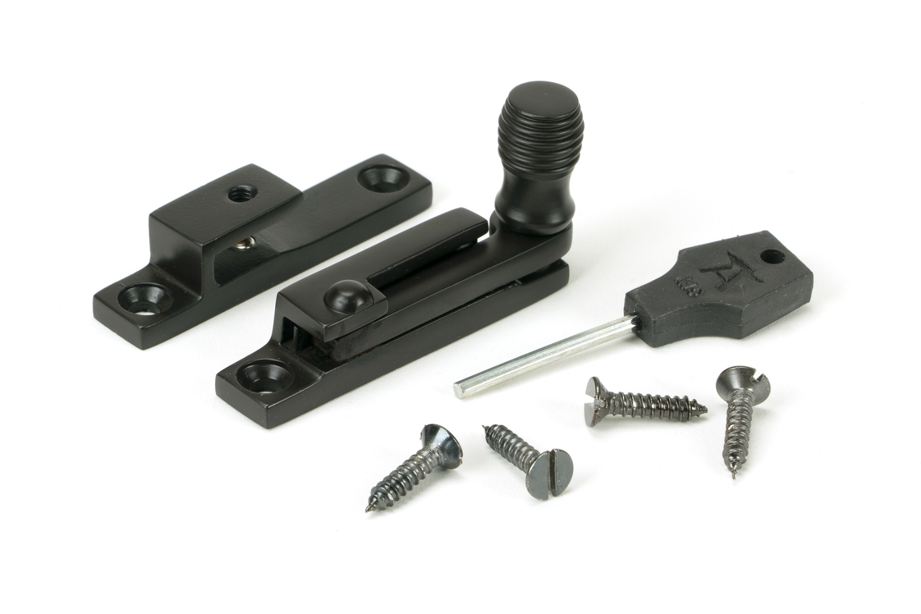 From The Anvil 45995 Aged Bronze Beehive Quadrant Fastener - Narrow Aged Bronze