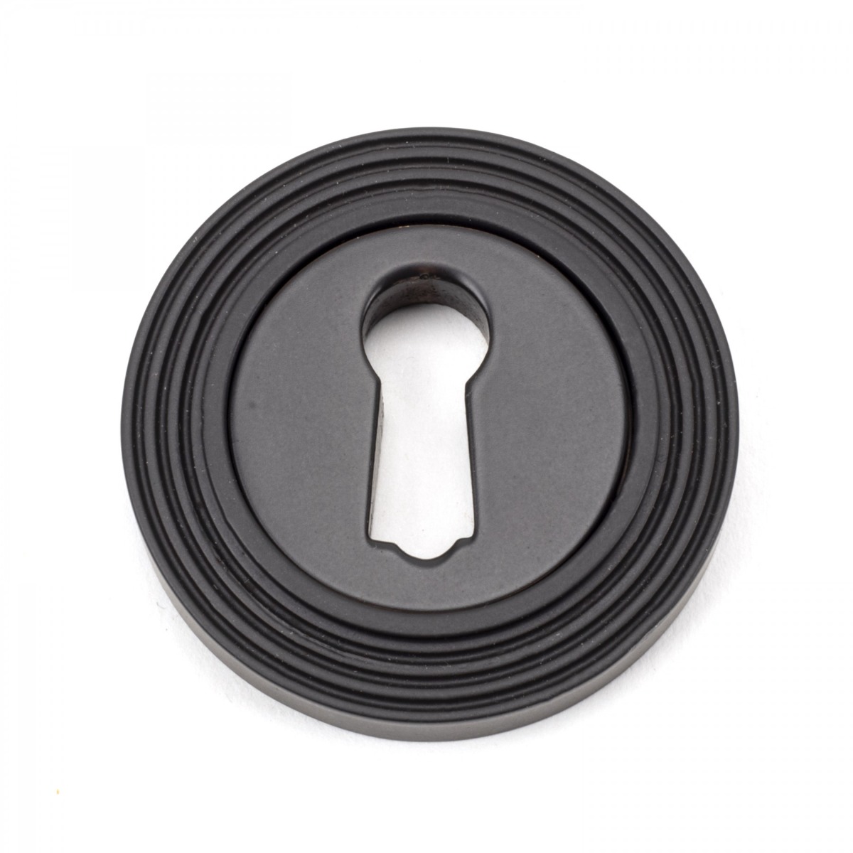 From The Anvil 46115 Aged Bronze Round Escutcheon (Beehive) Aged Bronze